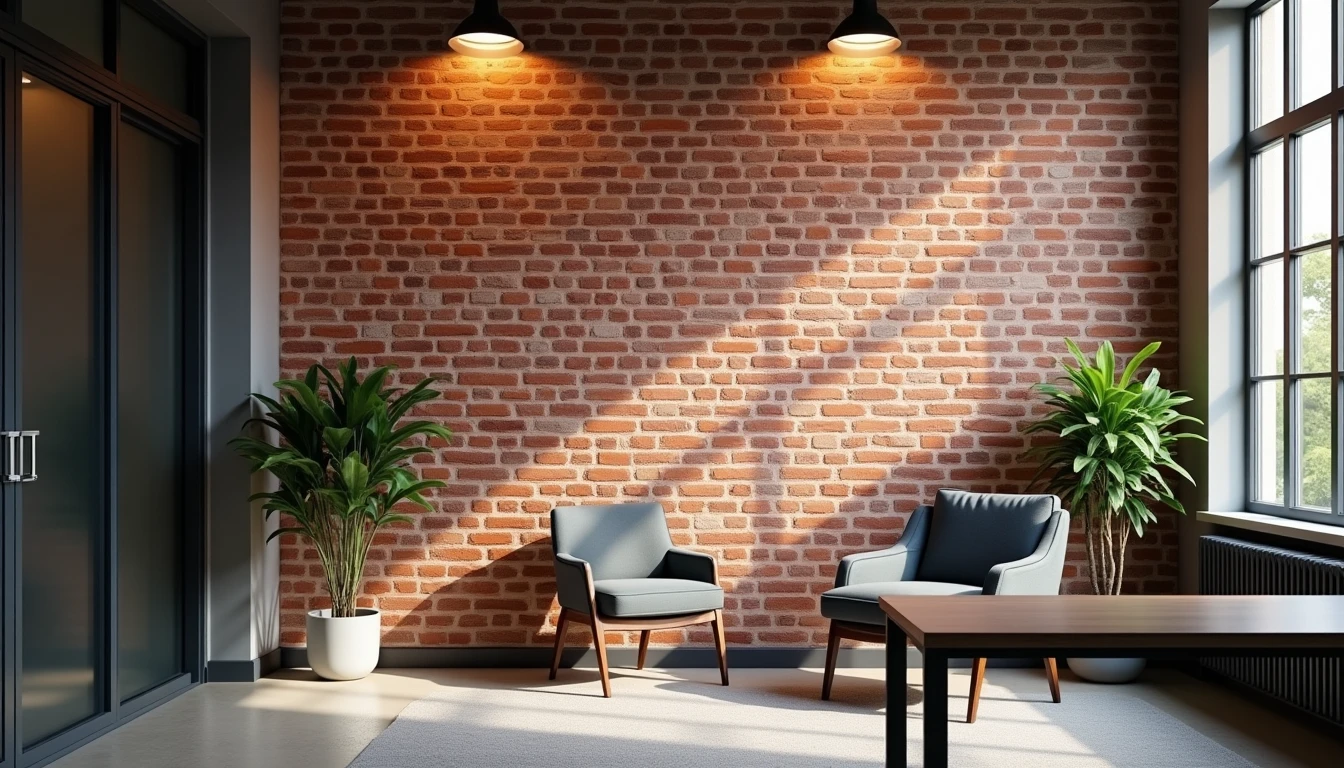 Mur en briquette interieur : valorisez votre espace commercial